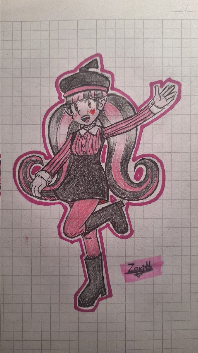 Zorith73's tweet image. Dibujar a draculaura a sido muy entretenido :3 (aun tengo mucho que aprender)
#MonsterHigh