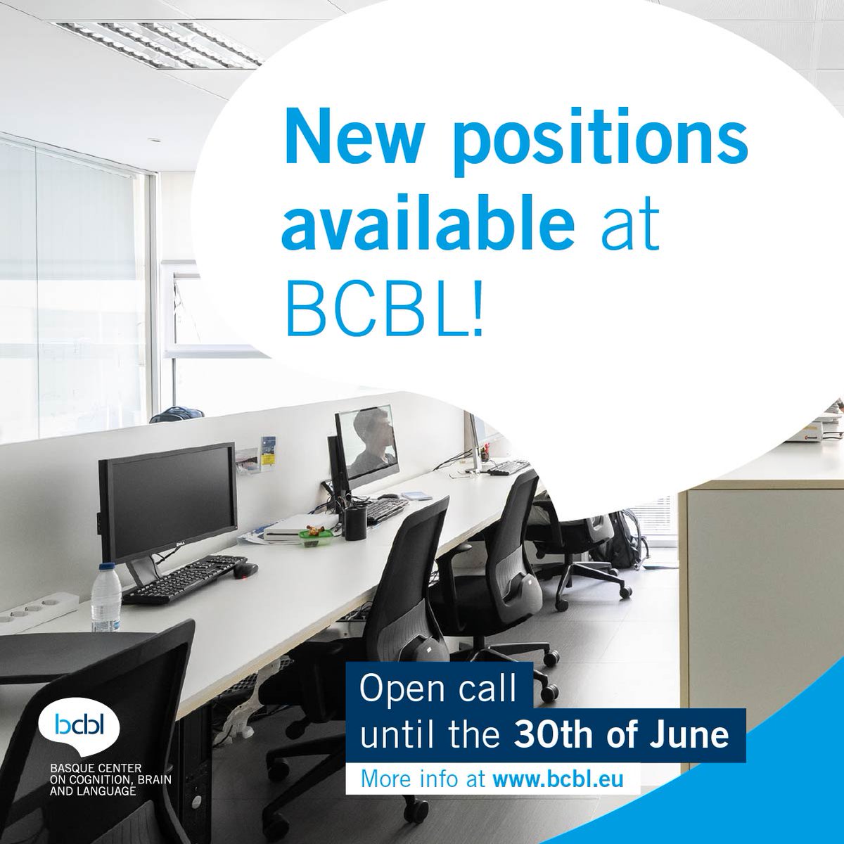 bcbl_'s tweet photo. 📣We are hiring!📣

At #BCBL we have new positions available for you!

Four of the vacancies are for the #BIBALANCE project and the other one is for the #CorticalRhythms project.

📅 Deadline for application: 30/06/2025

+info👇

https://t.co/4S5h743HTZ https://t.co/OMQ3OC5pyX