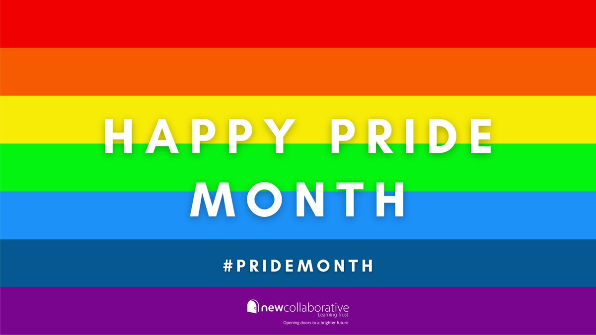 ncdoncaster's tweet image. Happy Pride Month to all our LGBTQ+ students and staff 🏳️🌈 #pridemonth