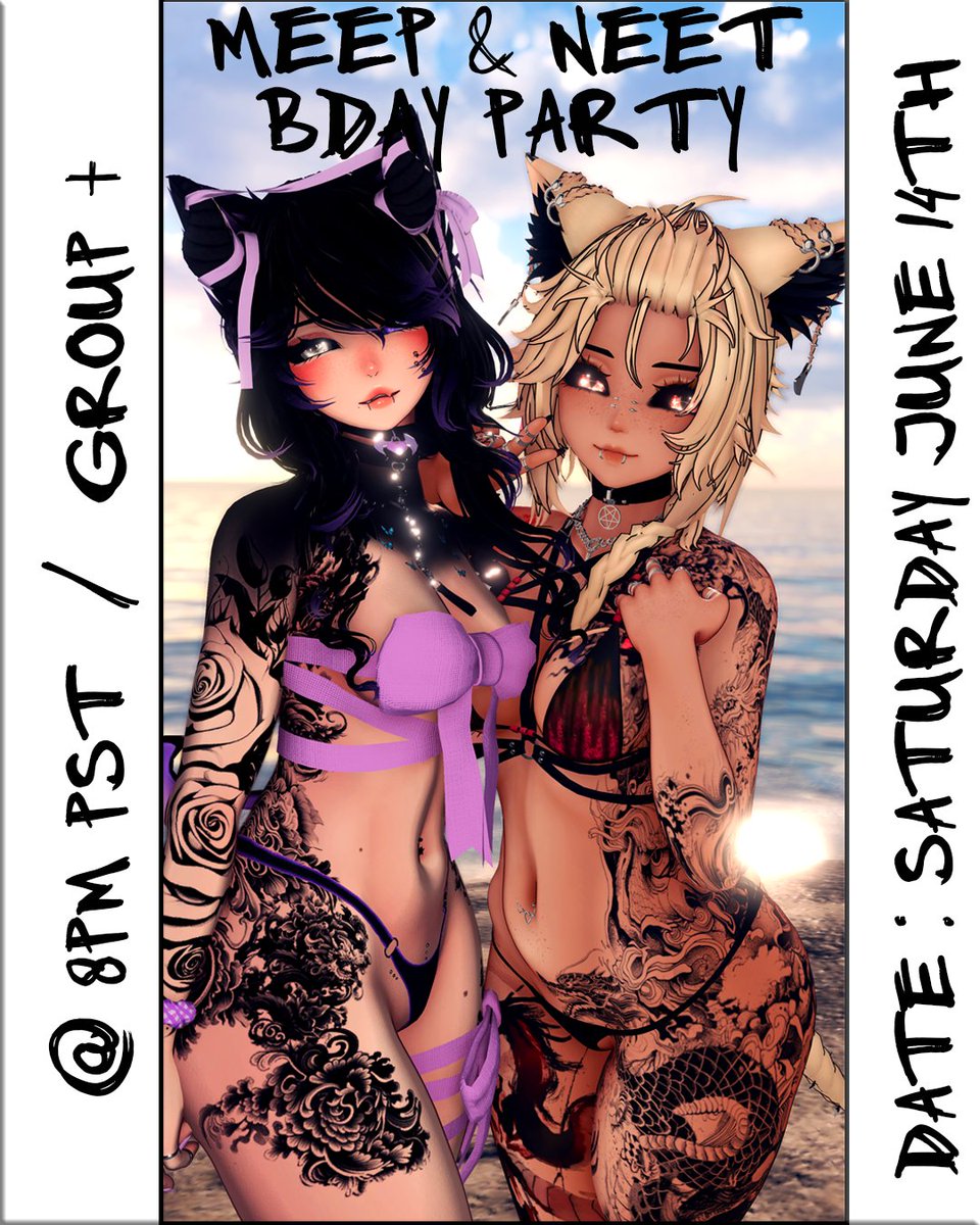 Me and <a href="/NeetVR/">Neet</a>  are combining our b-days! &lt;3