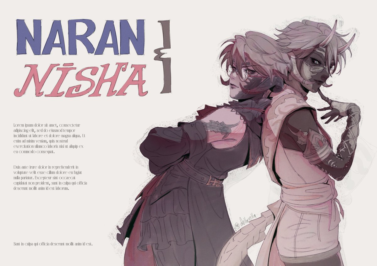 wip yg kemungkinan besar ga akan gua lanjutin lagi krn gua BINGUNG mau warnainnya gmn 😔