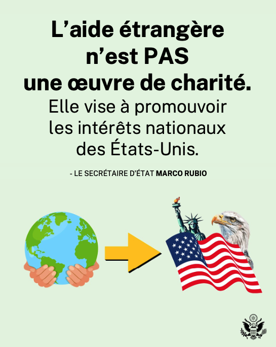 « La meilleure aide étrangère est celle qui prend fin parce qu'elle a atteint son objectif. (...) La Corée du Sud en est un excellent exemple. Elle était autrefois dépendante de l'aide internationale. Aujourd'hui, elle est donatrice. (...) Tel doit être l'objectif de notre aide