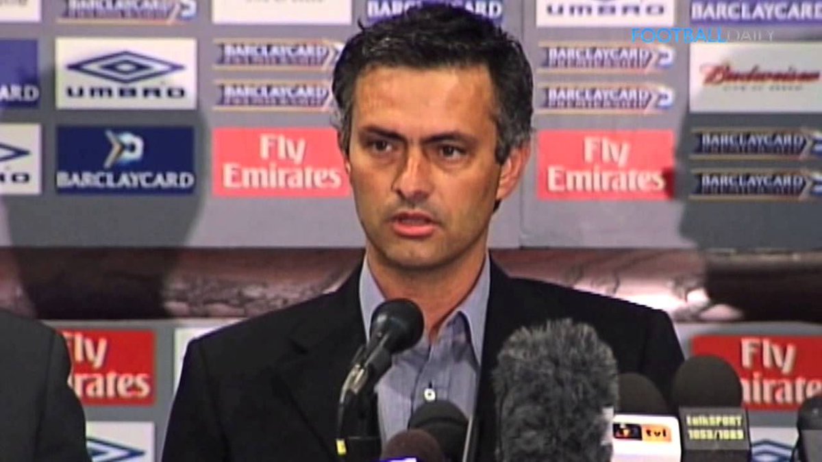 On this day: 2004 - Jose Mourinho becomes Chelsea manager and declares himself a 'Special One'. #cfcHeritage #Chelsea