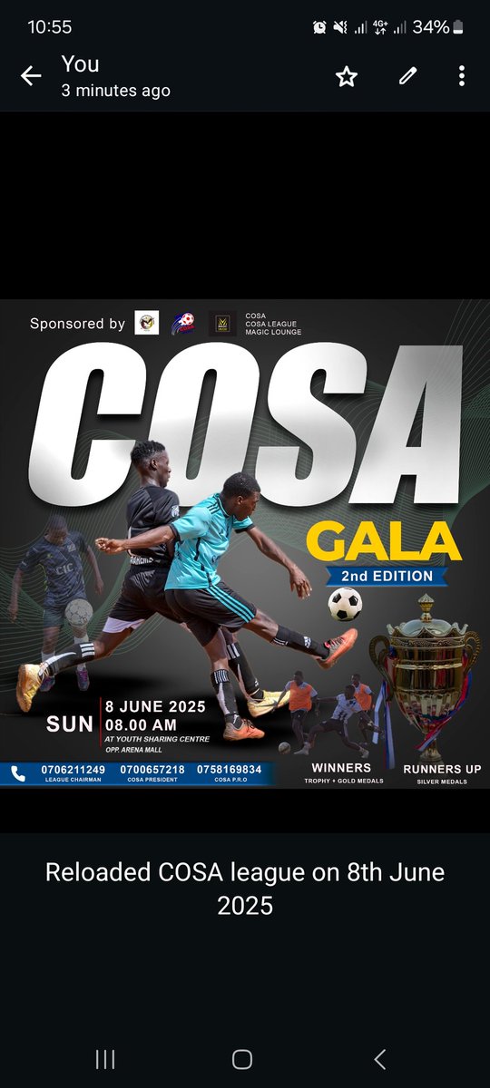 COSA LEAGUE (@cosaleague) on Twitter photo  COSA LEAGUE (@cosaleague) on Twitter photo