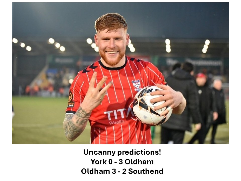 Who would have thought it #oafc ?!