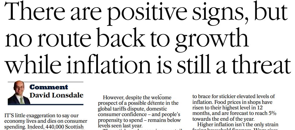 The British Retail Consortium (@the_brc) on Twitter photo In his monthly column for <a href="/heraldscotland/">The Herald</a> SRC Director David Lonsdale takes a look at the pressures facing consumers and household disposable incomes, including rising inflation, and how public policy could better assist retailers to keep down prices. ✏️
heraldscotland.com/news/25202973.… In his monthly column for <a href="/heraldscotland/">The Herald</a> SRC Director David Lonsdale takes a look at the pressures facing consumers and household disposable incomes, including rising inflation, and how public policy could better assist retailers to keep down prices. ✏️
heraldscotland.com/news/25202973.…