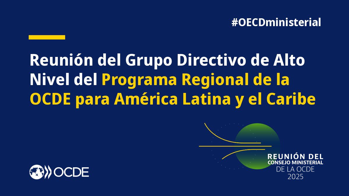 Mathias Cormann (@mathiascormann) on Twitter photo La OCDE y ALC son firmes aliados en la promoción de un desarrollo económico inclusivo y sostenible.
En la víspera de la #OECDministerial, presidida por 🇨🇷, inauguré con <a href="/Manuel_Tovar_R/">Manuel Tovar</a> la Reunión del Grupo Directivo de Alto Nivel del Programa Regional de la <a href="/OECD/">OECD ➡️ Better Policies for Better Lives</a> para ALC. La OCDE y ALC son firmes aliados en la promoción de un desarrollo económico inclusivo y sostenible.
En la víspera de la #OECDministerial, presidida por 🇨🇷, inauguré con <a href="/Manuel_Tovar_R/">Manuel Tovar</a> la Reunión del Grupo Directivo de Alto Nivel del Programa Regional de la <a href="/OECD/">OECD ➡️ Better Policies for Better Lives</a> para ALC.