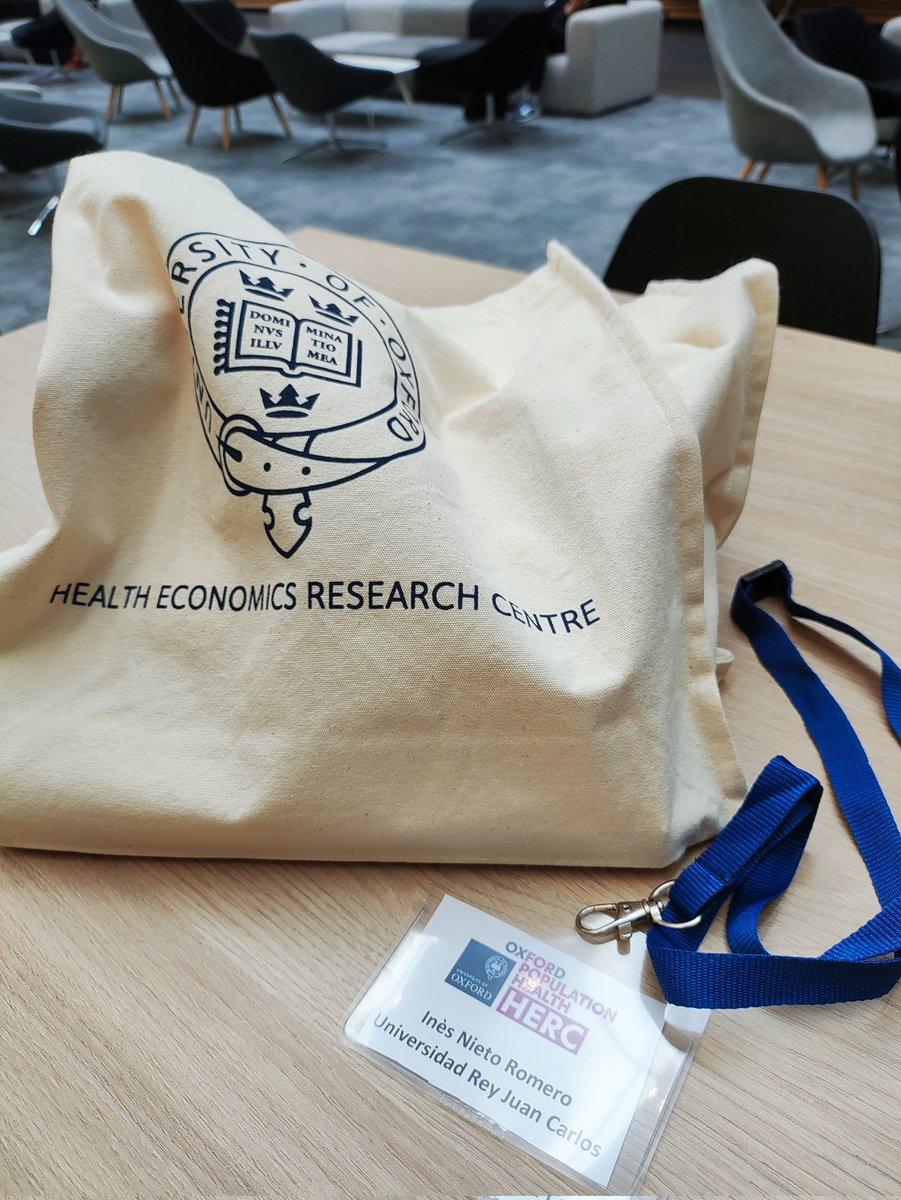 Inés Nieto (@inesnr22) on Twitter photo Excited to start the week at <a href="/HERC_Oxford/">Health Economics Research Centre (HERC)</a> for an intensive course on Applied Methods of Cost-Effectiveness Analysis
<a href="/CIDE_URJC/">Centro Investigación en Ciencias del Deporte</a> Excited to start the week at <a href="/HERC_Oxford/">Health Economics Research Centre (HERC)</a> for an intensive course on Applied Methods of Cost-Effectiveness Analysis
<a href="/CIDE_URJC/">Centro Investigación en Ciencias del Deporte</a>