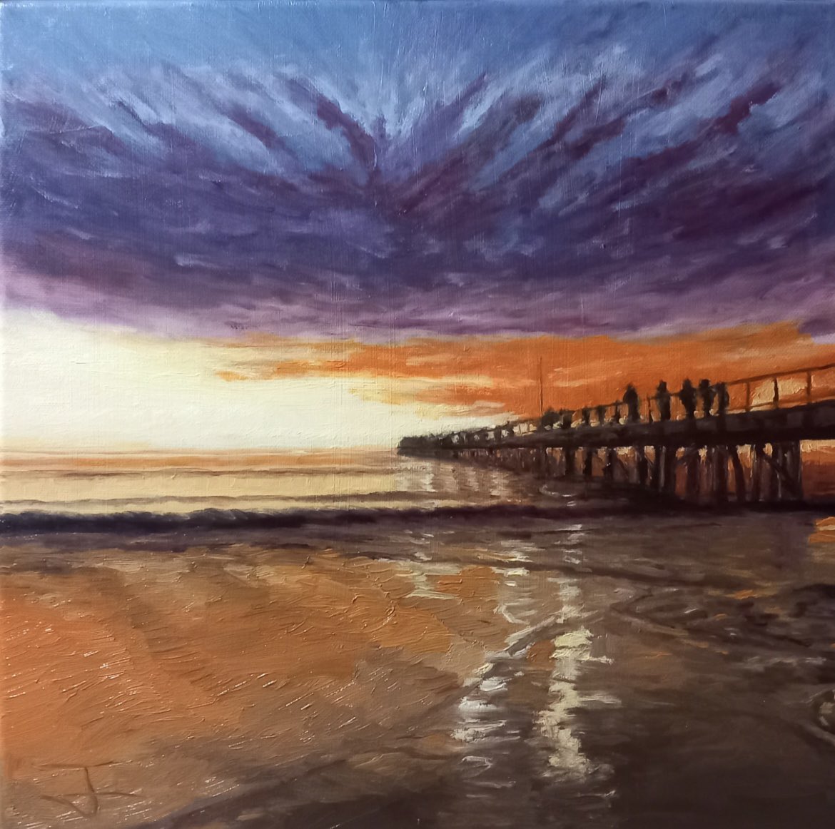 Steffan Johnson
Sunset clouds from the Pier
Oil on Canvas
15” x 15.7”

artwork500.co.uk/product/sunset…

📩 PM For Further Enquiries
🚚 Free Postage Throughout the UK
📲 Klarna, Clearpay Options Available

#brightonpier #brighton #brightonbeach #brightonandhove #brightonlife
