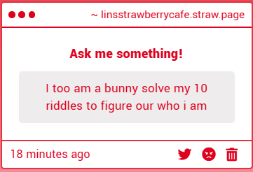 MY KIN,, errr uhhhh the two bunnyoomfs i can name off the top of my head is nai and haven