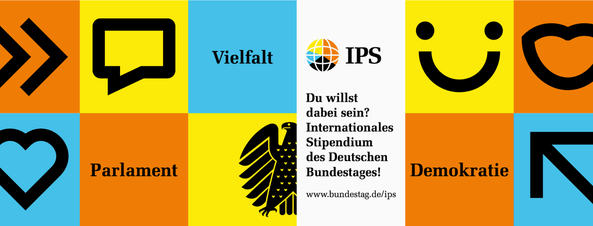 Jesteś młodą absolwentką lub absolwentem uczelni wyższej? Interesujesz się polityką? Chcesz odbyć staż w niemieckim Bundestagu?

🇩🇪 Właśnie rusza kolejna edycja Międzynarodowego Stypendium Parlamentarnego (IPS) 2026 pod patronatem Przewodniczącej Niemieckiego Bundestagu!

📅