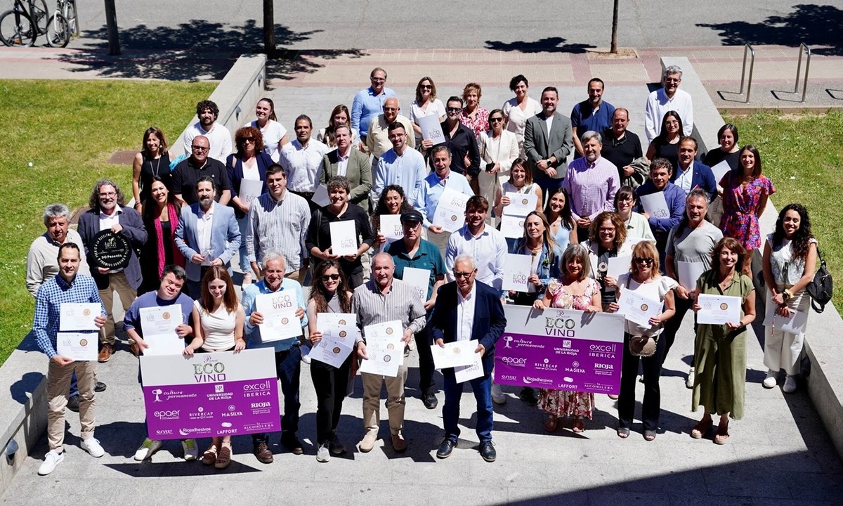 Los XVI Premios Ecovino entregan sus galardones.

#vino #vinoderioja #vinosecológicos <a href="/PEcovino/">Premios Ecovino</a> <a href="/unirioja/">Universidad de La Rioja</a> 
 laprensadelrioja.com/vinos-y-bodega…
