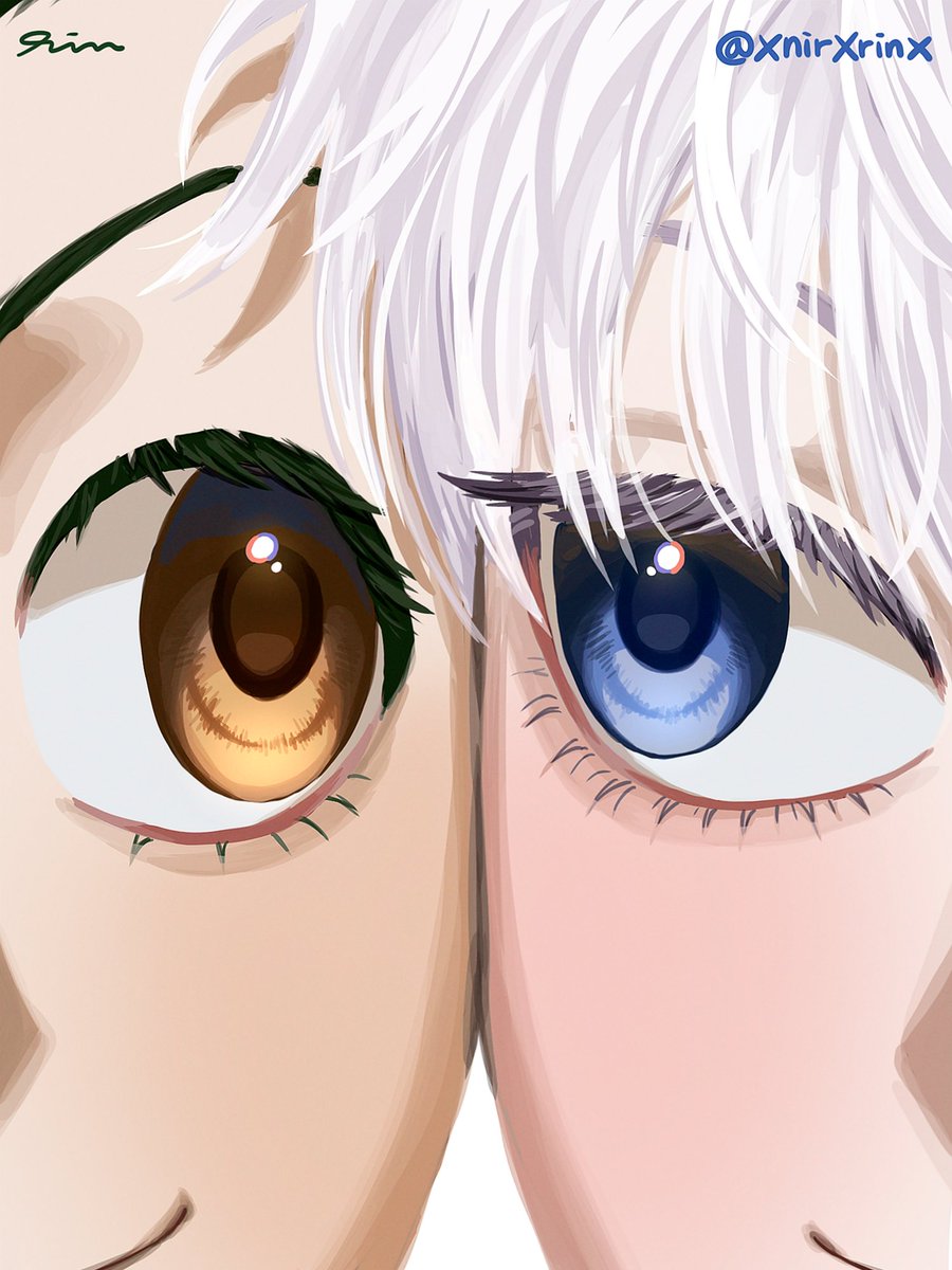 #HunterxHunter 
곤&amp;키르아