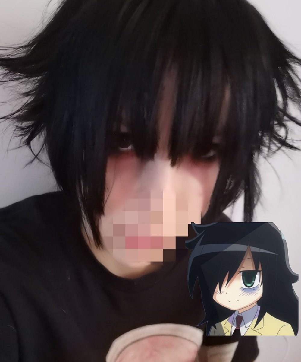 xvoidchanx's tweet photo. Im litterally her irl #TomokoKuroki 
#asd #femcel #neet #hikikomori #vkei #shtwt https://t.co/UlNeEVUBth