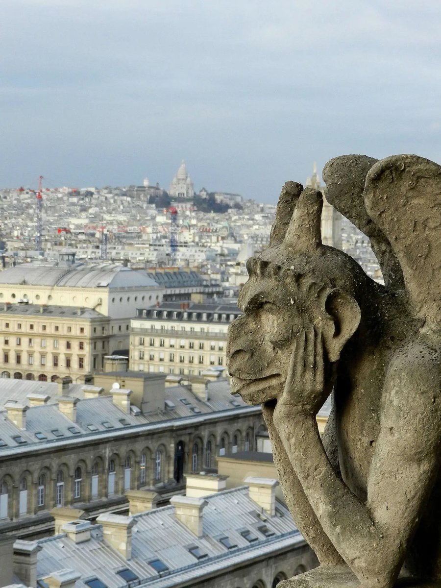 Bhalabi43's tweet image. #Le_Stryge, 

Exactly catches my current #mood, 

#Gargoyle 
#Notre_dame_de_Paris 
#Cathedral 
#Gothic_Architecture