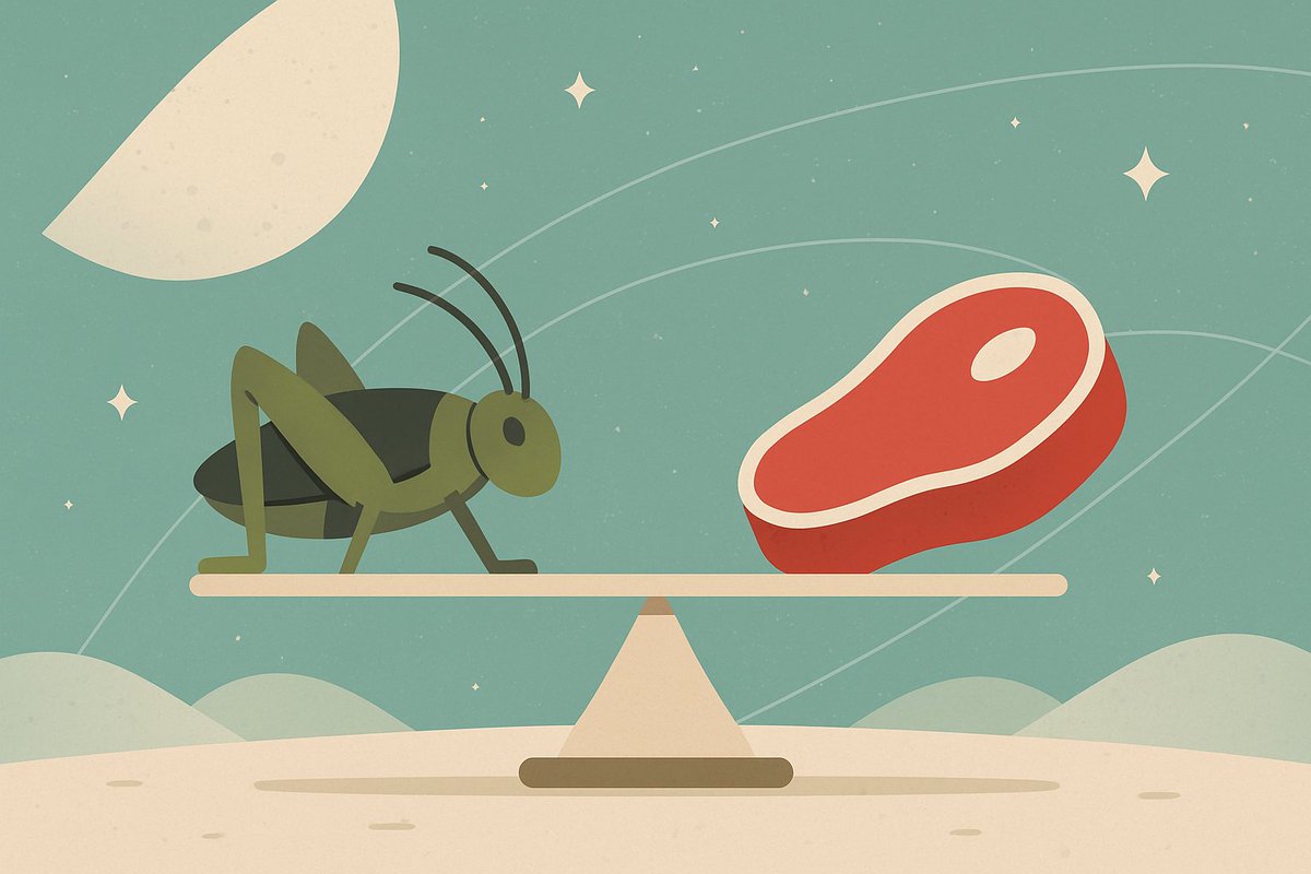 Red meat or crickets? 🥩 vs 🦗

Which one offers better protein, health benefits, and sustainability?

21bites.com/blogs/blog/ins…

#InsectProtein #SustainableNutrition #FutureFood #FoodScience