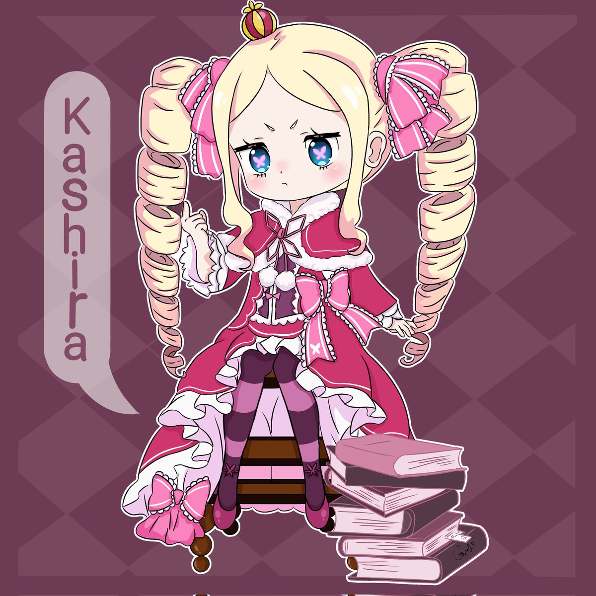 Ham_cherry_'s tweet photo. Beatrice 💕 From anime/ ranobe Re:Zero kara Hajimeru Isekai Seikatsu.
Kashira! Kashira!
.
tag
.
#beatrice #rezeroanime #rezero #kashira #animeart #ranobe #animecharacter #girl #cute #pink #digitalart #recomendacion #gardvi https://t.co/S2FIaxPkn8