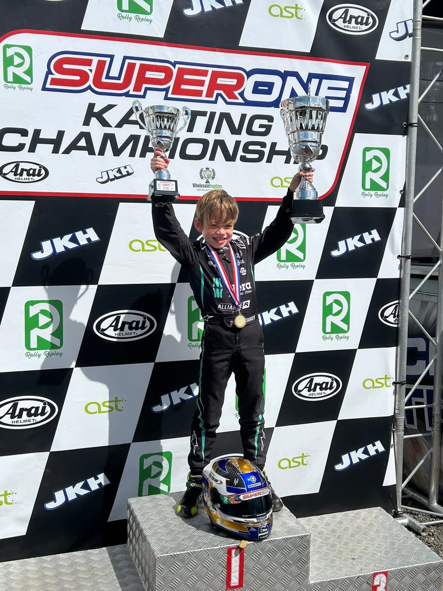 Team_JTR_'s tweet photo. What a Weekend for #FastFelix at Clay Pigeon Raceway #CleanSweep👏👏
Pole Position… ✔️
Heat 1 - 🏆 Race Win … ✔️
Heat 2 - 🏆 Race Win … ✔️
Final - 🏆 Race Win … ✔️
BIG thank you 🙏 to Nick Madge & RCE.
#TandyLand #SuperOneSeries #MightE
🔶#JoeTandyRacing🔶#TeamTandy🔶 https://t.co/uHaQWEPNms