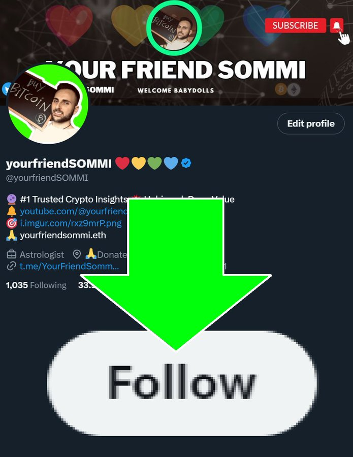 ❤️💛💚💙

If you're in Crypto, pivot to the Highest Value Friendship