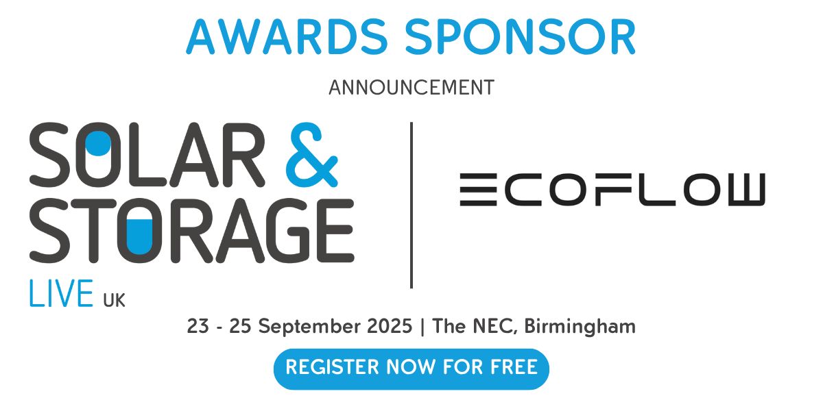 We’re excited to welcome @EcoFlow to Solar &amp; Storage Live UK this September as an exhibitor and Awards Sponsor!

🎟️Get your free ticket buff.ly/0FzMNPg
🔎Want to exhibit? buff.ly/AX40Hzr
🏆 Enter the Awards: buff.ly/ibBITVy

#SolarStorageLive