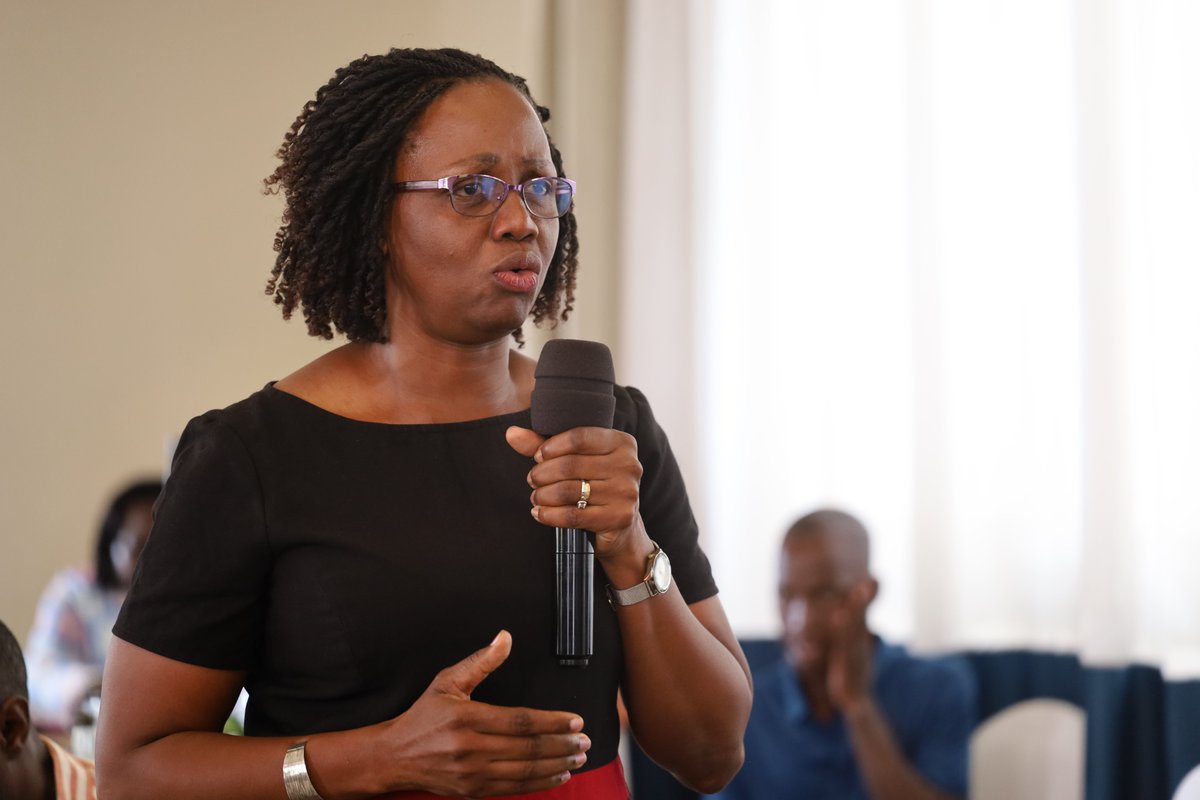 CapaidsUganda's tweet photo. We were thrilled to be joined by @Lilmpabu  @CAREUganda , a distinguished INGO steadfastly embodying the principles of localization. Through continuous mentorship, they have empowered our organizational leadership to excel in management and programming, fostering an environment where local expertise is truly valued.

She commended @CapaidsUganda  for publishing a pivotal report on locally led development—an essential perspective that demands deeper scrutiny from both local and international actors. The fact that this report was released by a Woman-Led Organization added profound significance to its impact.

She underscored three critical issues from CAPAIDS Uganda's findings that warrant attention in the discourse on locally led development across the seven regions covered in the report. Additionally, she shared key insights from @CAREUganda 's assessment of Women-Led and Women’s Rights Organizations, highlighting essential considerations as we advance localization: the necessity of clear succession planning, even within INGOs, to prevent talent drain from local entities; the pervasive challenge of founder syndrome, which must be addressed; and the imperative of strengthening governance structures within Local National Associations (LNAs). She emphasized that INGOs must acknowledge the importance of collaborative engagement with LNAs.

Furthermore, she reinforced a crucial takeaway from CAPAIDS Uganda’s report—the indispensable role of media in advancing the locally led development agenda. She expressed a preference for working with media as partners rather than mere service providers, recognizing their strategic influence in driving meaningful change.
#LocallyLedDevelopment #LocalLeadershipLabsUg