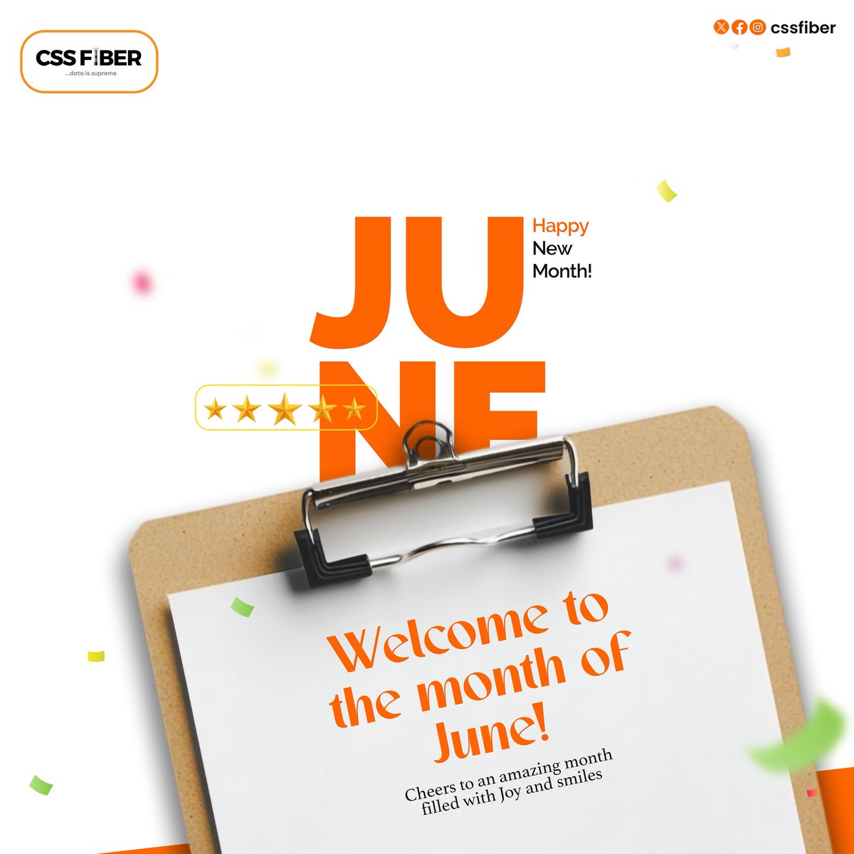 Cssfiber's tweet photo. WELCOME TO JUNE🥳🥳🥳.. Happy new month!!
.
.
#newmonth #june #cssfiber https://t.co/02pGY7JhB6