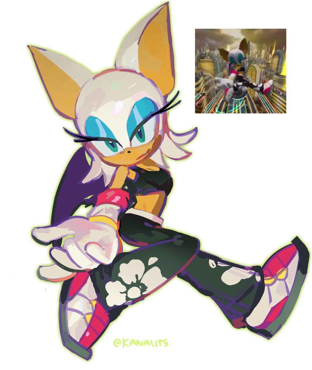 Oh wow
#RougeTheBat