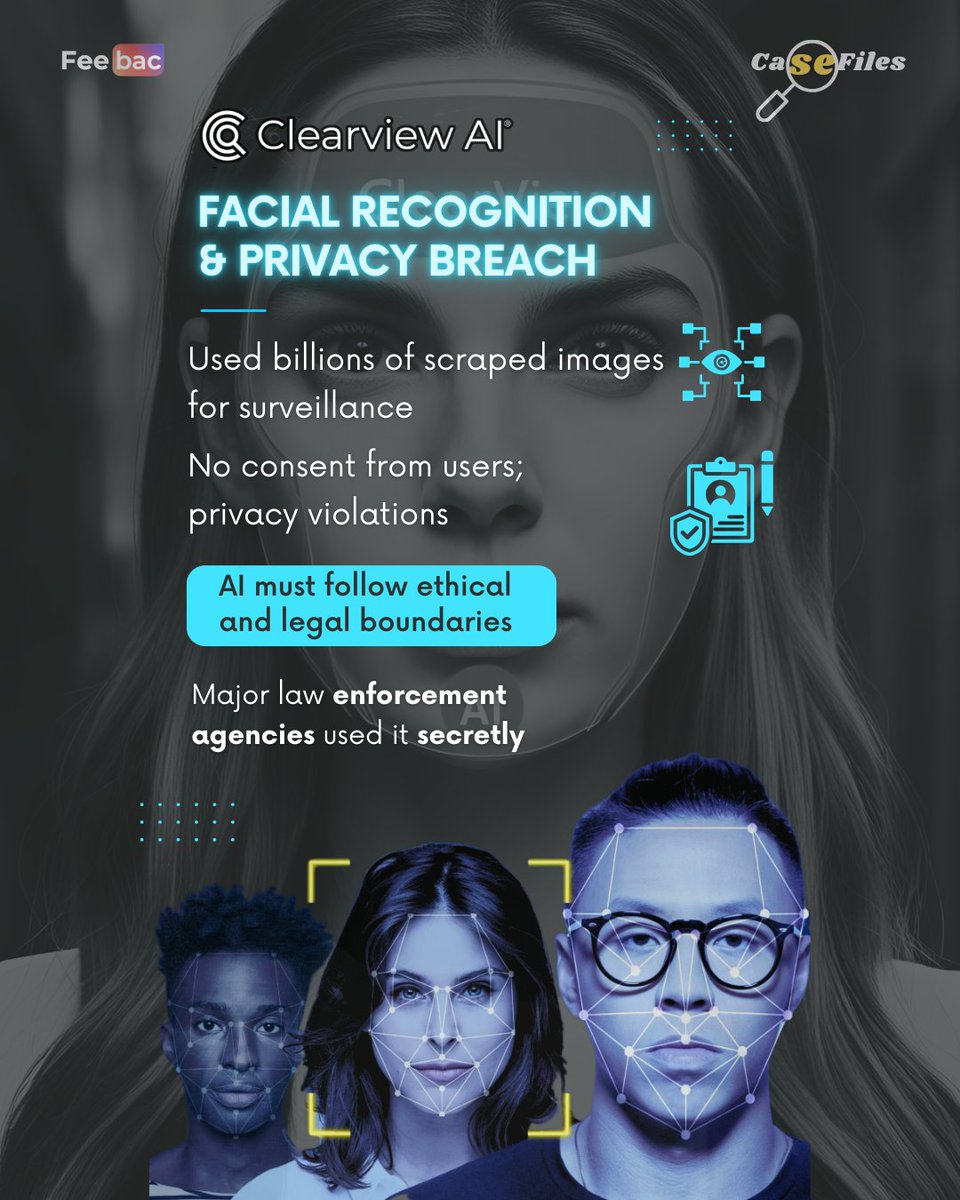 feebac_media's tweet photo. 🤖💥CaseFile Drop | Code Flaws or Ethics Gaps? ⚠️
Was it a bug in the system—or a blind spot in human values?
We unpack what really went wrong with these AI disasters.

#AIResponsibility #EthicalAI #TechEthics #AlgorithmFails #TechEthics #AlgorithmFails #FutureOfAI #CodingJourney https://t.co/dgdslmGU3m
