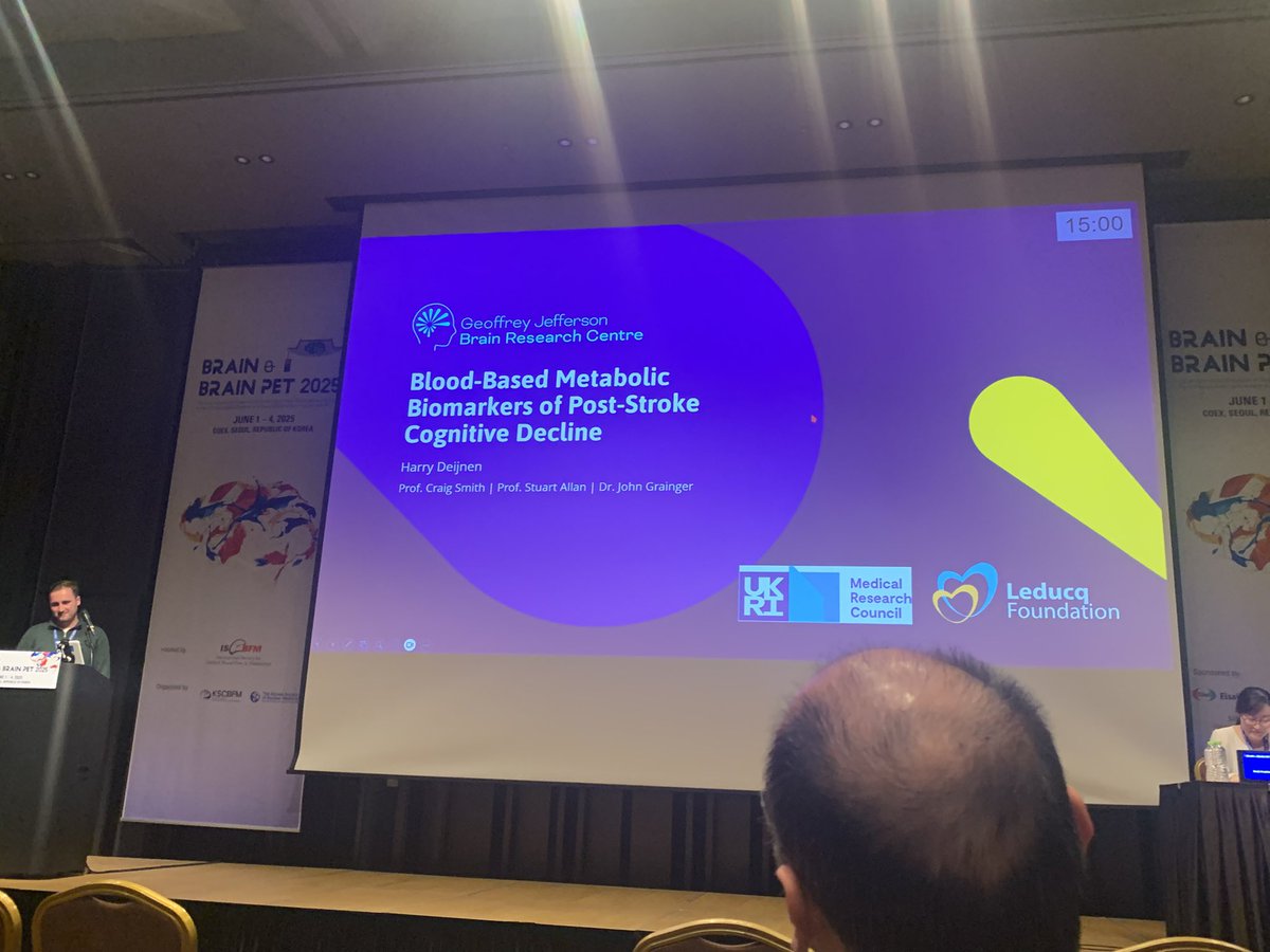 Rebecca Hood (@biohazard_hood) on Twitter photo Very interesting and cognitively stimulating talks from the <a href="/OfficialUoM/">The University of Manchester</a> team at #BRAIN2025!!
Very keen to follow the #StrokeIMPaCT study Very interesting and cognitively stimulating talks from the <a href="/OfficialUoM/">The University of Manchester</a> team at #BRAIN2025!!
Very keen to follow the #StrokeIMPaCT study