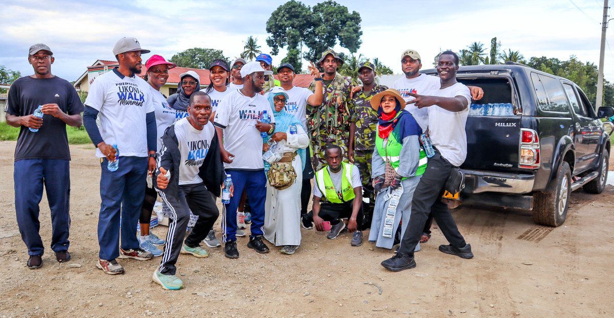 🚶‍♀️ HURIA is proud to have supported the 𝐓𝐰𝐞𝐧𝐝𝐞 𝐃𝐢𝐚𝐧𝐢 𝟑𝟏𝐤𝐦 𝐖𝐚𝐥𝐤! Uniting Mombasa, Kwale &amp; Taita Taveta counties for #SDG3GoodHealthAndWellBeing  #SDGs2030

💙 #HURIA #WalkForHealth 🌍 #Everystepmatters