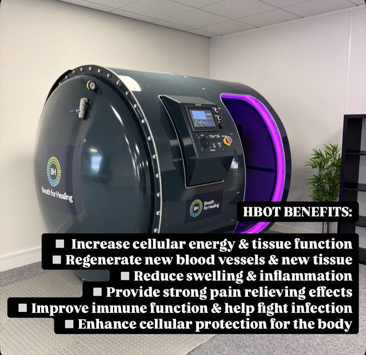 HBOT is for every BODY!

#hyperbaricoxygentherapy #Wellness #fitness #HealthyLiving #Wigan