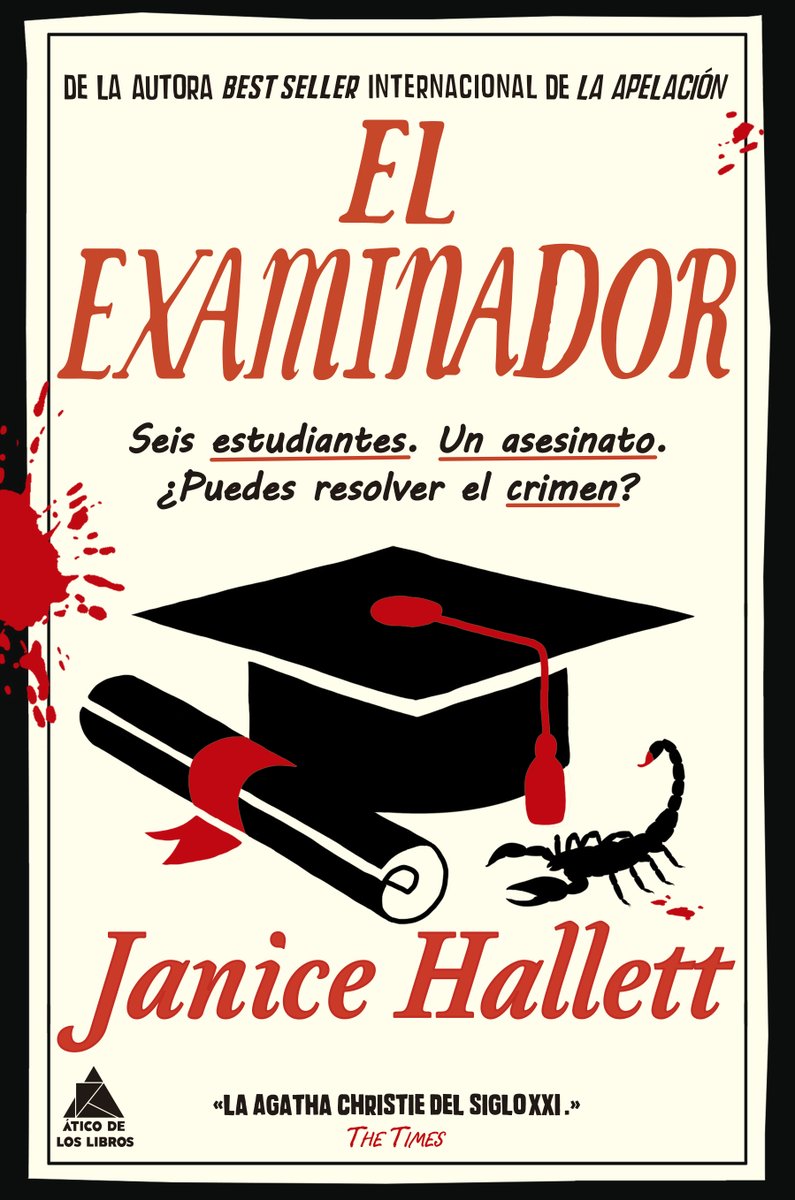 Ático de los Libros (@aticolibros) on Twitter photo "El examinador" de <a href="/JaniceHallett/">Janice Hallett</a> entre las seis novelas negras que te atrapan desde la primera página y son imposibles de soltar, elegidas por <a href="/telva/">Telva</a> ✍️
telva.com/cultura/2025/0…
#ÁticodelosLibros <a href="/udllibros/">Udl Libros</a> "El examinador" de <a href="/JaniceHallett/">Janice Hallett</a> entre las seis novelas negras que te atrapan desde la primera página y son imposibles de soltar, elegidas por <a href="/telva/">Telva</a> ✍️
telva.com/cultura/2025/0…
#ÁticodelosLibros <a href="/udllibros/">Udl Libros</a>