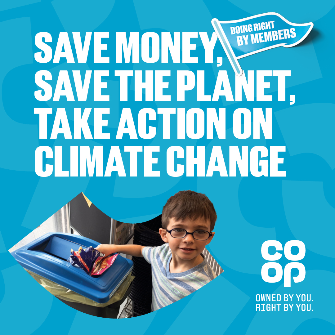 🙌 Our <a href="/coopuk/">Co-op</a> Members asked us to help them save money and reduce their impact on the environment by helping them to take action on climate change. Join a local community event in June as part of #GreatBigGreenWeek: coop.uk/43yJCMF