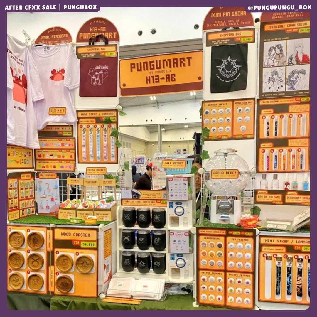 pungupungu_box's tweet photo. 🔁&amp;💙are appreciated
Pungubox's After CFXX 💌Mail Order &amp;🍊Shop!
🛒Mug / Coaster / Cologne / Bracelet / Sticker / Shirt / Pin / Acrylic Charm / Mini Lanyard Strap
🌐Genshin Impact / Honkai Star Rail / KPop / TPop / Original Art

#CF20 #CFXXcatalogue #cf20catalogue #aftercfxxsale https://t.co/eJkmlbRoLq