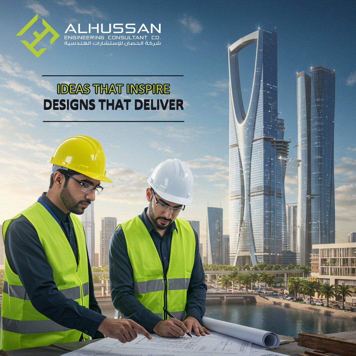 hec_sa's tweet image. At Al-Hussan, every idea is a spark of innovation — and every design is a promise delivered.
From vision to execution, we turn concepts into reality.
#AlHussan #SaudiProjects #EngineeringConsultancy