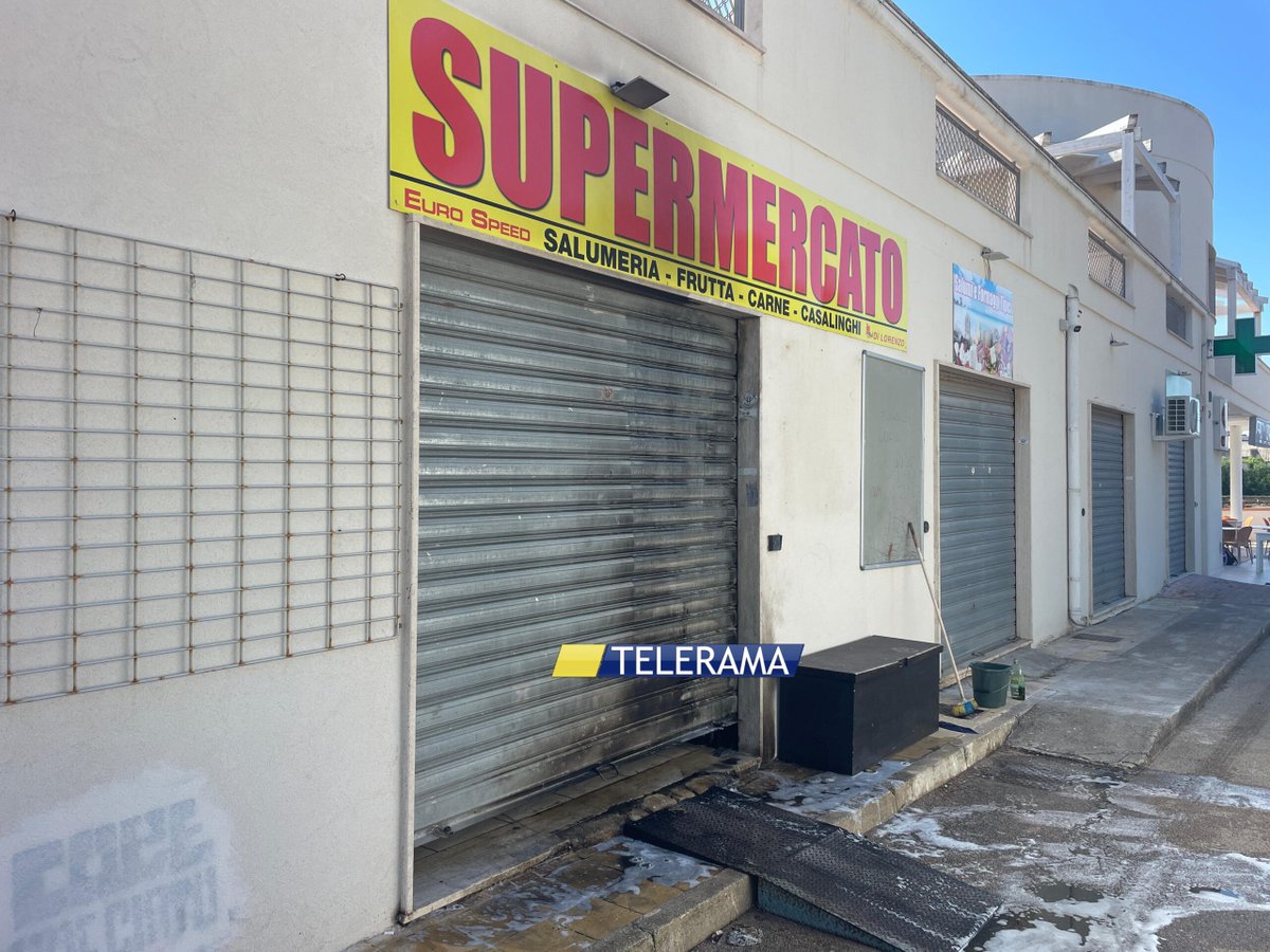 Appicca fiamme a un supermercato: clienti di una pizzeria notano tutto e intervengono trnews.it/2025/06/02/app…