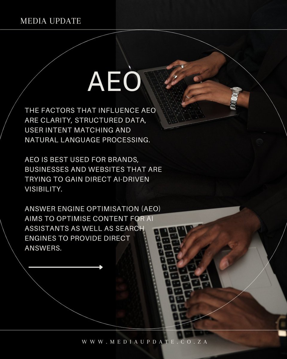 mediaupdate's tweet image. How well do you know your optimisation acronyms? Master SEO, AEO and GEO with our clear and concise carousel! #DigitalStrategy #SearchOptimisation
