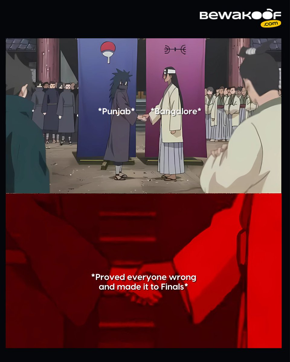 PBKS x RCB in the finals. The plot twist no one saw coming, but got everyone excited 🔥

#IPL2025 #RCBvsPBKS #naruto