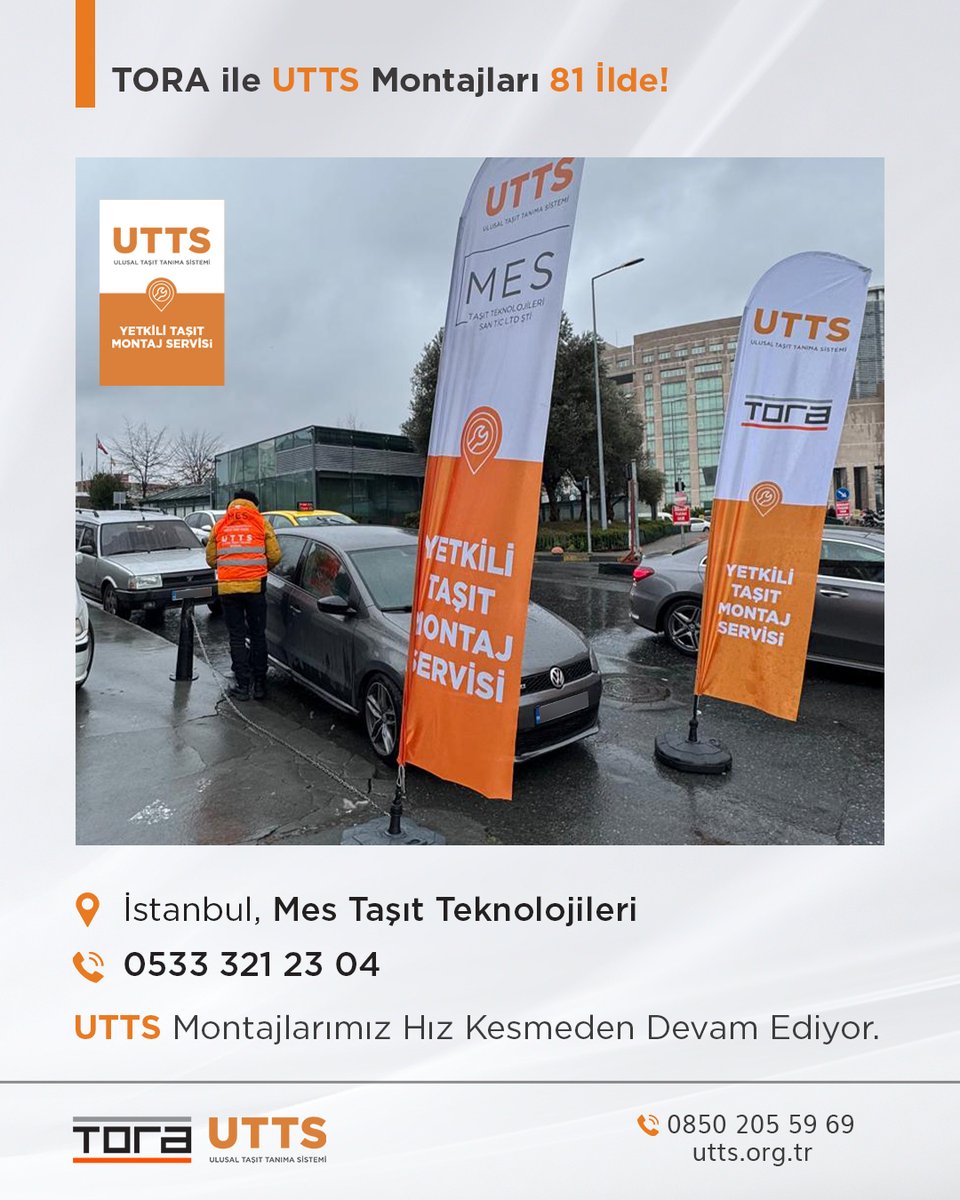 UttsMontaj's tweet photo. UTTS montajlarımız hız kesmeden devam ediyor.
📍İstanbul, Mes Taşıt Teknolojileri
https://t.co/6H1jMHq4el | 0850 205 59 69

#UTTS
#UlusalTaşıtTanımaSistemi
#TaşıtTanımaBirimi
#UTTSMontaj
#UTTSTTB
#TTBMontaj
#Tora https://t.co/q9s7JAYv62
