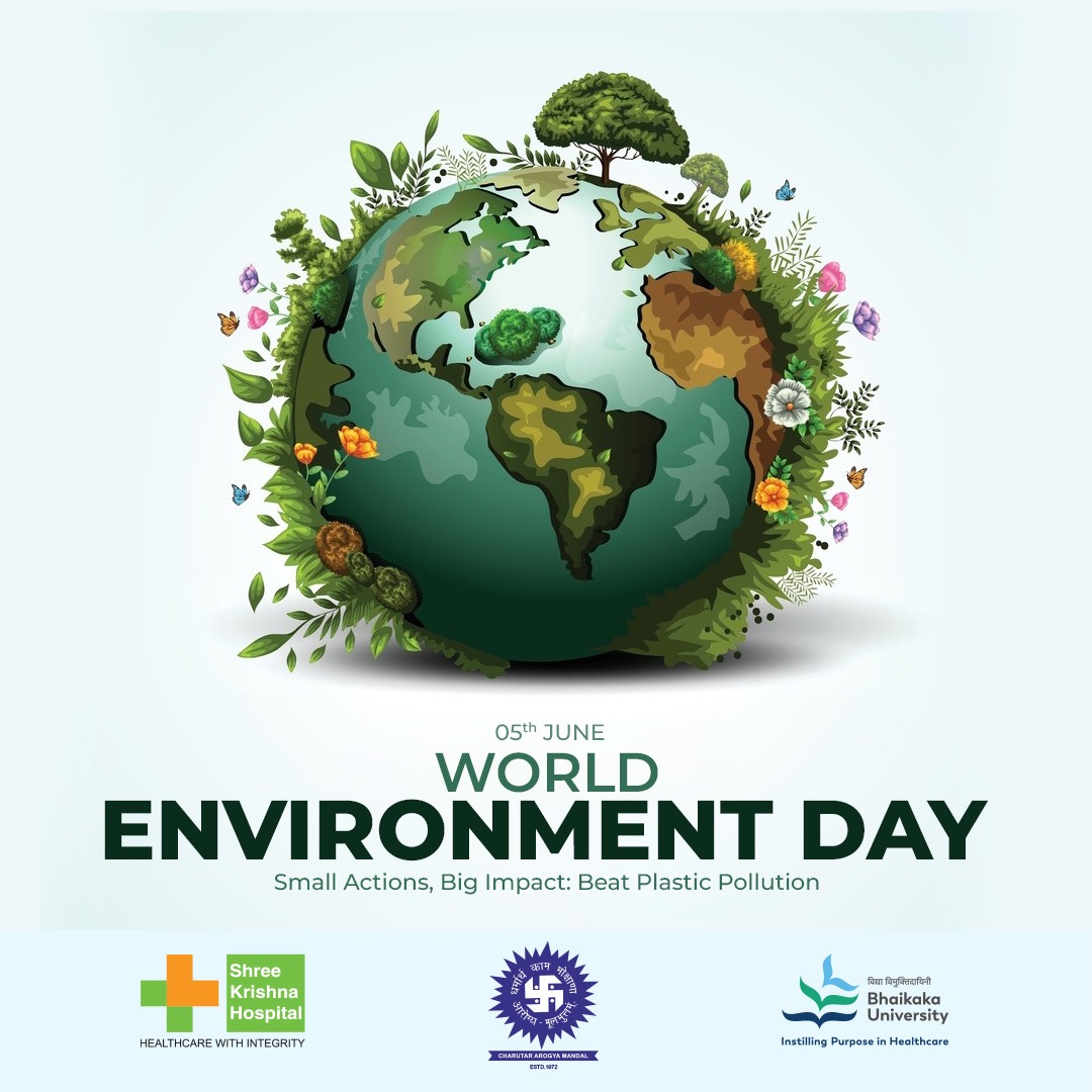 SKHKaramsad's tweet photo. Healing begins with the world around us. This Environment Day, we renew our commitment to sustainable practices, because caring for our planet is caring for our patients too.
#WorldEnvironmentDay #GreenHospital #HealthyPlanetHealthyPeople https://t.co/wfHu4AxkV5