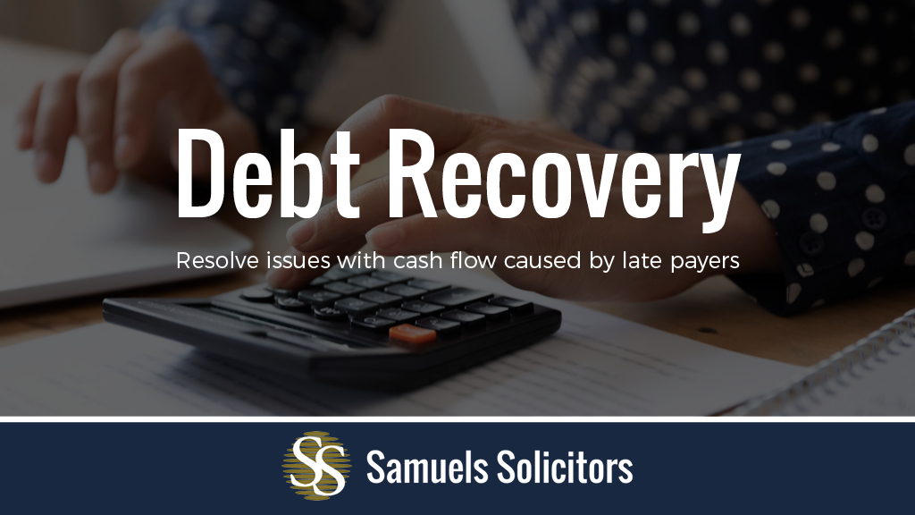 Is your business facing issues with late payers?

We understand that unpaid debts can have a negative impact on your cash flow, so we're here to help.

Learn about our specialised #DebtRecovery system on our website: bit.ly/2ZOy5e0