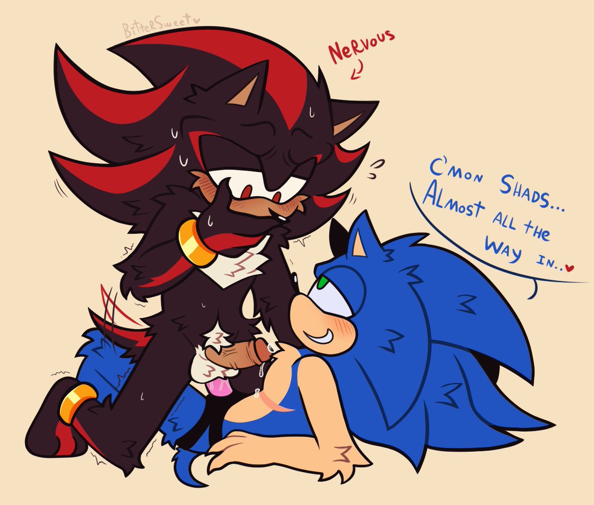 Day 1: First time
Shadow's first time riding Sonic 💥 
#bottomshadwk2k25 #Sonadownsfw #sonicnsfw