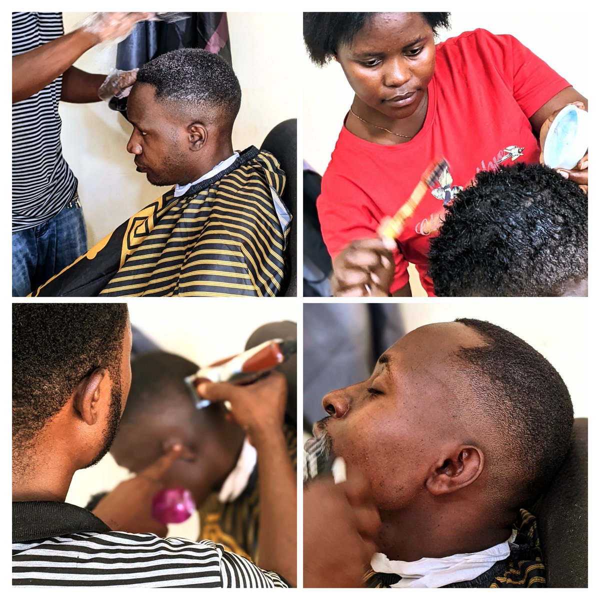 BensonDaudi1's tweet photo. Kwa ambao mnakuja Mtwara, msiofu mtanyoa wapi, tayari #Born2Save Barber Shop imeanza kufanya kazi, wahudumu wenye uzoefu mkubwa. Tuko Kambarange Shangani Mtwara Mjini @ItsKamala @jaliluzaid @MwinyiAMwinyi @FarukuNgonyan . Karibu tuzidi kuwashika mkono vijana https://t.co/fDxcvdNSeS