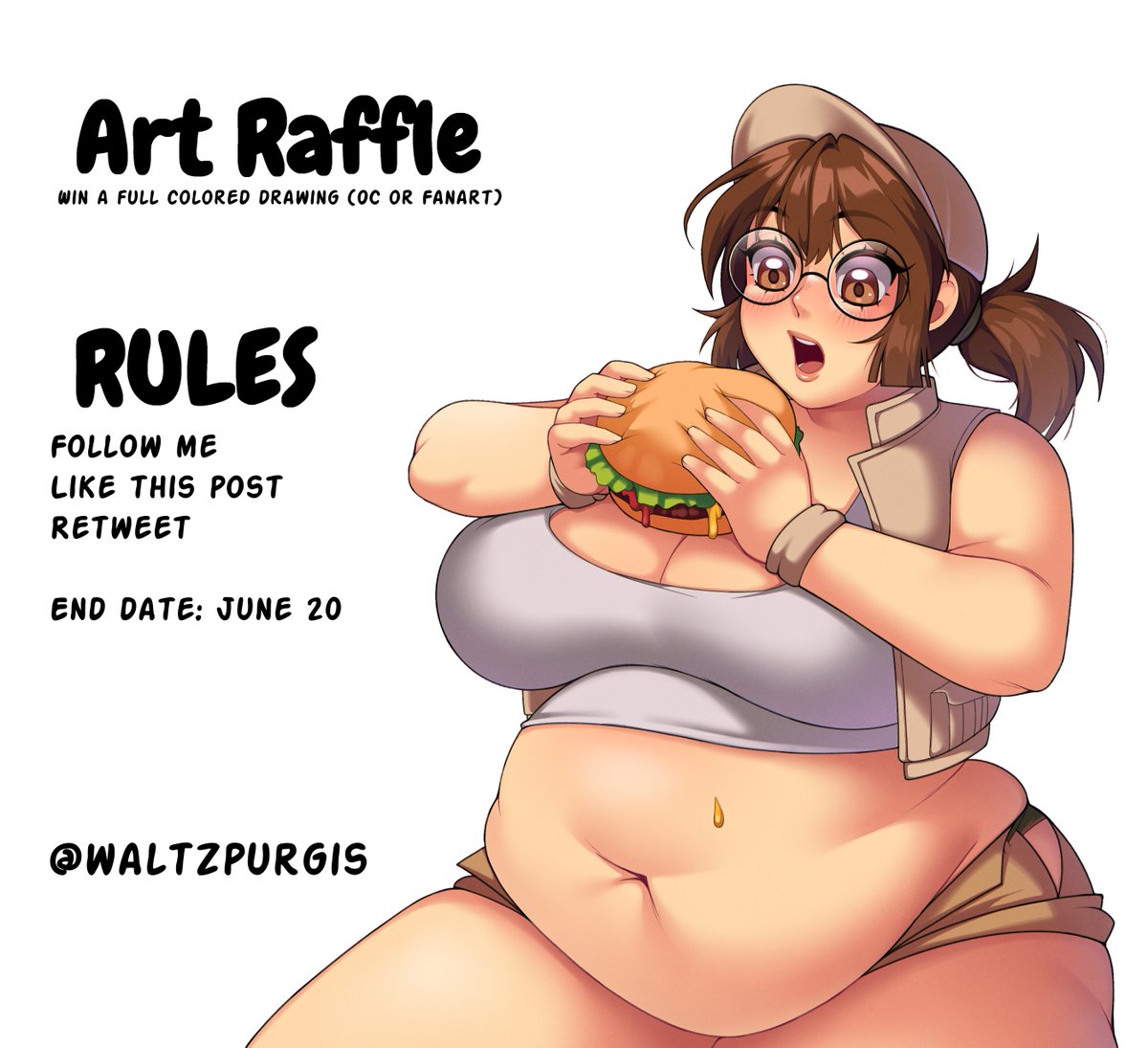 💌✨ ART RAFFLE ✨💌
Tysm for 10k followers! 🥳
In gratitude I will be raffling a drawing 👀

✨ follow + like + rt to enter
✨ ends on June 20
✨ 1 winner ( 1 Full Body of your OC or a Fanart )

Good luck!