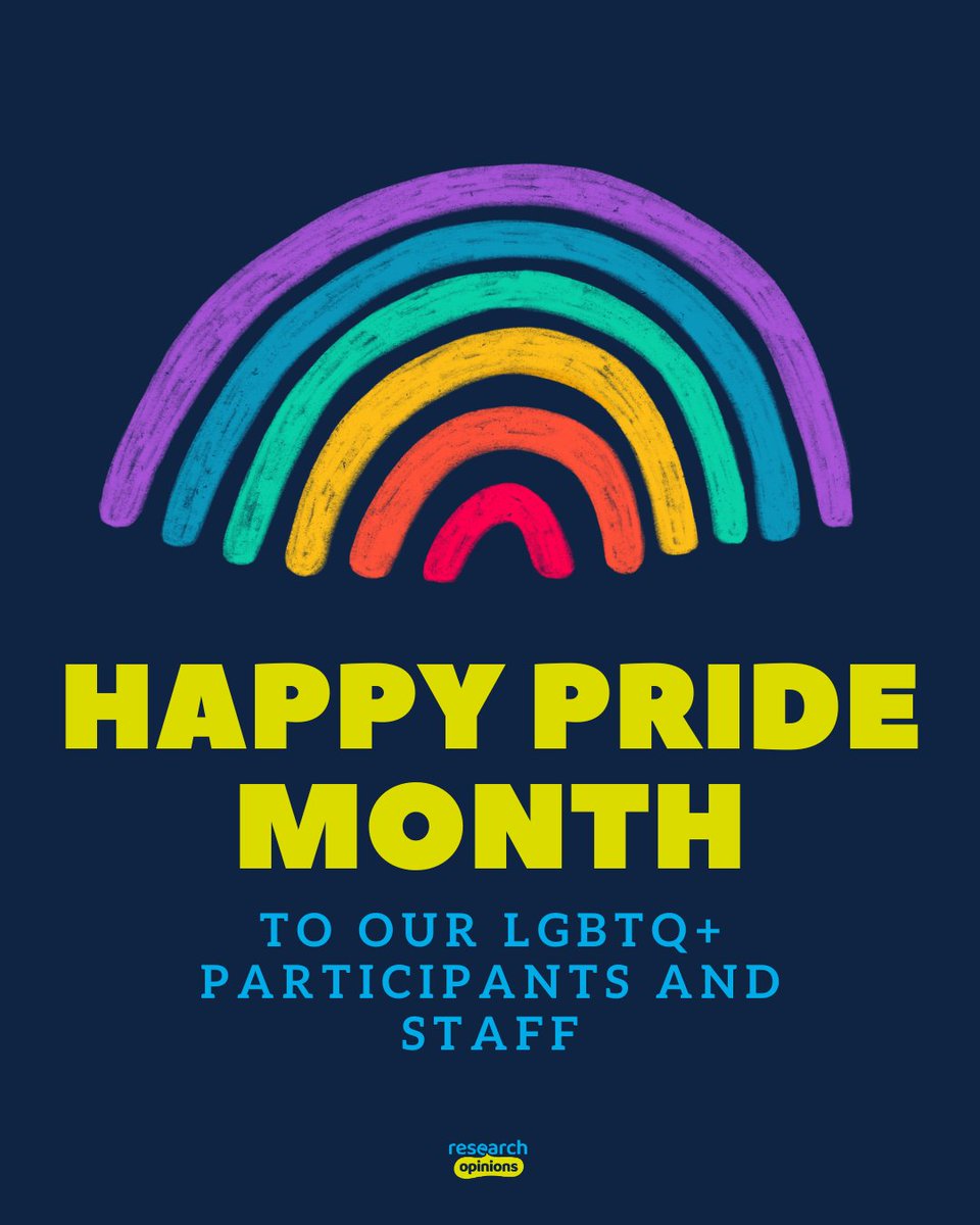 Happy Pride month to all of our followers, participants and staff!

#PrideMonth #Pride2025