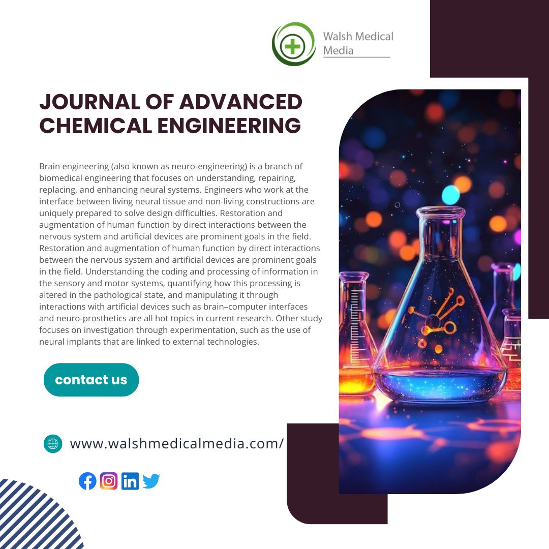 StanLee599517's tweet photo. Dear esteemed Authors, we cordially invite you to publish your groundbreaking research articles in our esteemed Journal of Advanced Chemical Engineering 📚 Let's work together to increase citations and contribute to the advancement of the field! #ChemicalEngineering #research https://t.co/PhzK6X4h5B