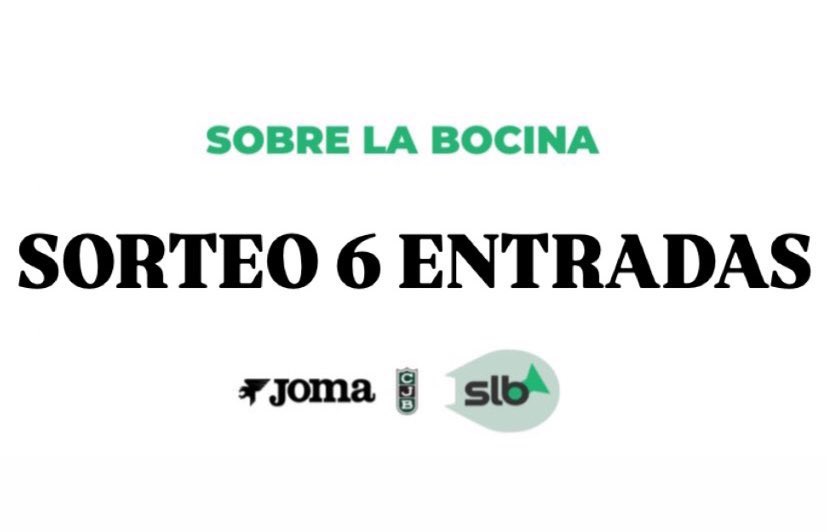 🚨 ¡FAMILIA, NOS HEMOS VUELTO LOCOS!

💚 La Penya nos necesita más que nunca. Es semana de SOÑAR.

🎟️ ¡SORTEAMOS 3 ENTRADAS DOBLES EN COLABORACIÓN CON <a href="/JomaSport/">Joma Sport</a> PARA EL PARTIDO DEL MIÉRCOLES EN EL OLIMPIC! 

🤝🏼 Follow+RT, menciona acompañante y recuerdo favorito como penyero.