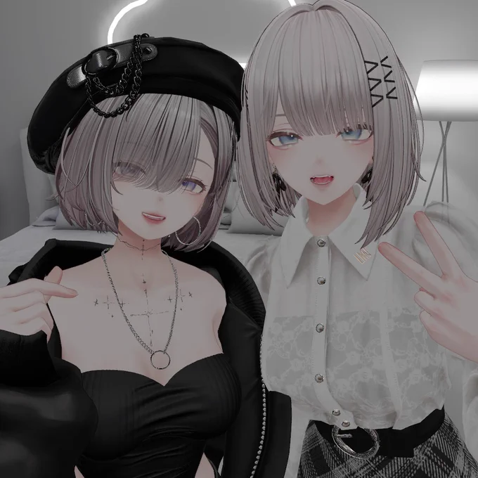 昨日のツーショ