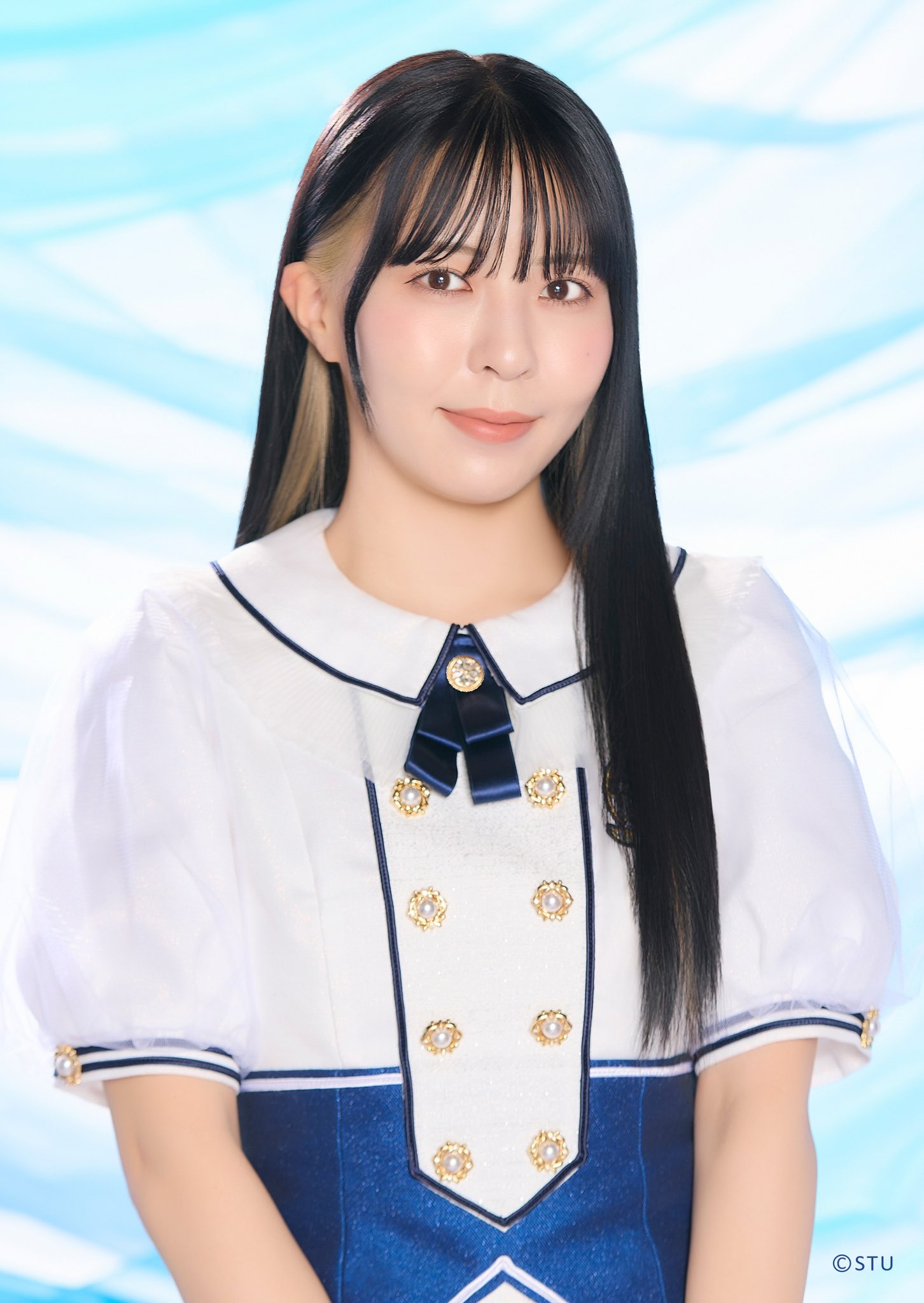 ユウ STU48 谷口茉妃菜 直筆サイン入りチェキ 8枚セット 7ならべ