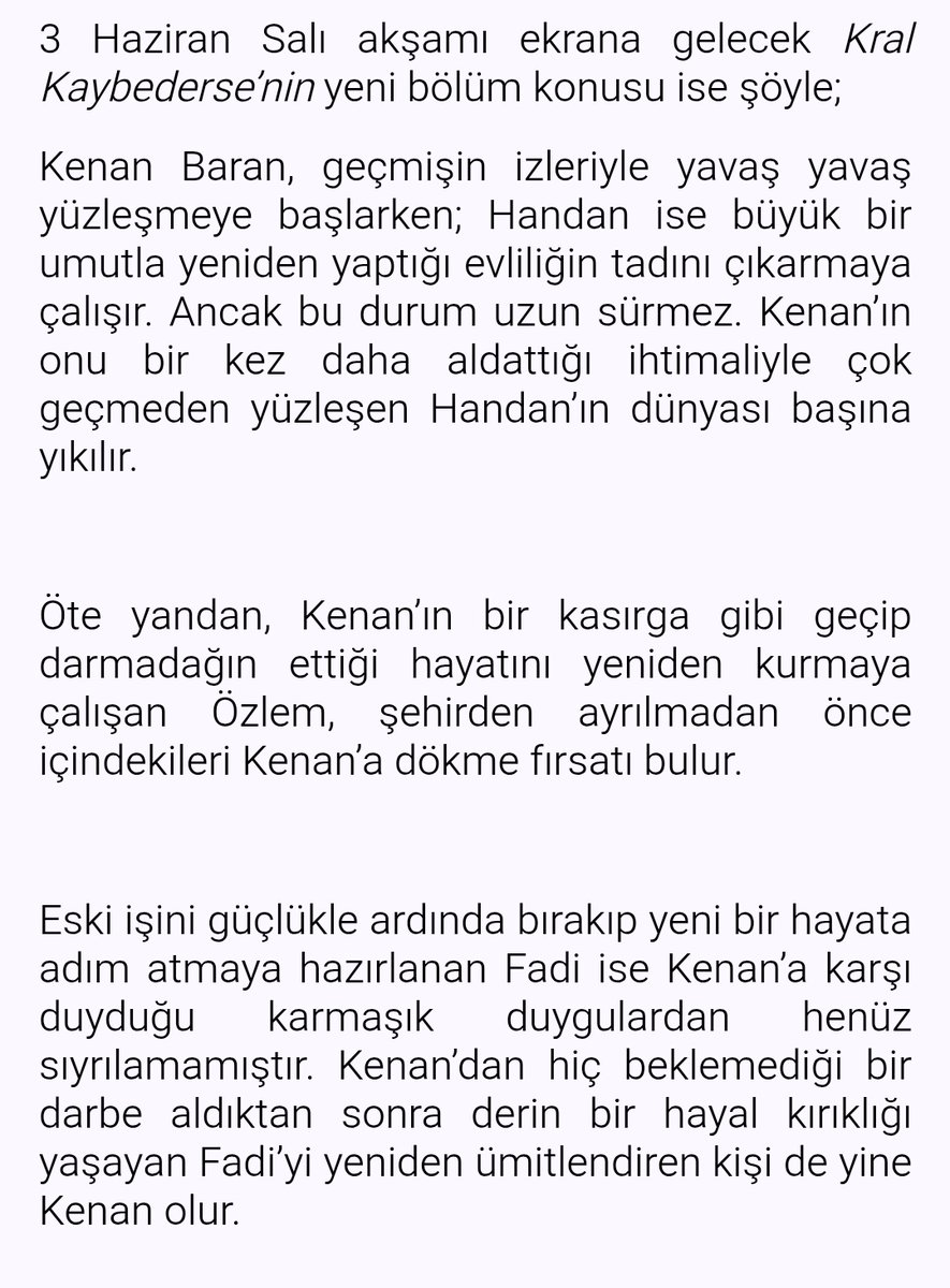 DiziciBagyan's tweet image. #KralKaybederse 16.📸